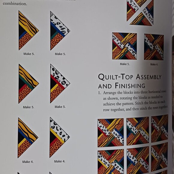 Fanciful Quilts to Paper Piece Book by Wendy Vosters - Picture 3 of 5